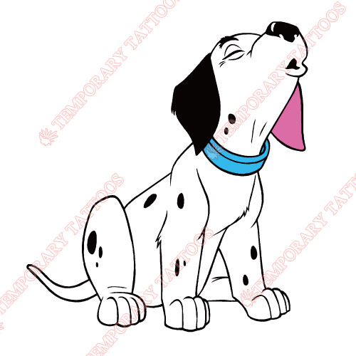 101 Dalmatians Customize Temporary Tattoos Stickers NO.637